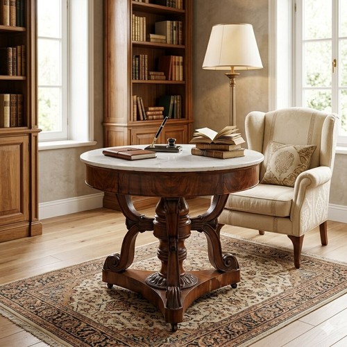 Table louis philippe ancienne - table,