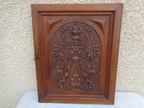 Porte ancienne noyer - ,
