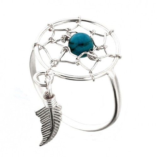 Bague attrape rêve - bague, pierre