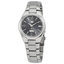 Seiko 5 Automatic Grey Dial Men's Watch SNK621