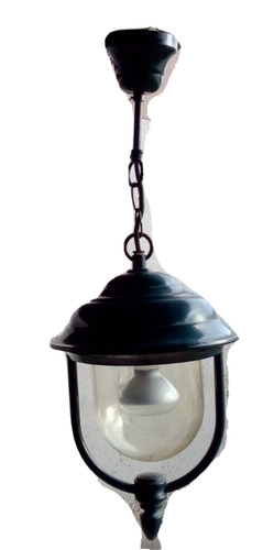 Lampadaire vert extérieur - lampadaire,