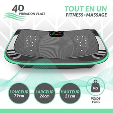 Plateforme Vibrante et Oscillante 4D Triples Moteurs