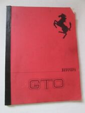 FERRARI 288 GTO OWNER'S MANUAL No. 95990059 Copy by Mar Parts Ltd. FERRARI 