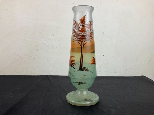 Vase legras décor peint - legras,