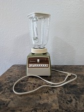 Vintage Green Osterizer Blender Model 541 Series J TESTED WORKING 