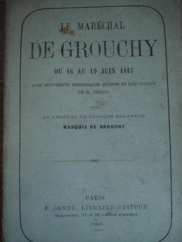 Marechal grouchy 16 au - le,