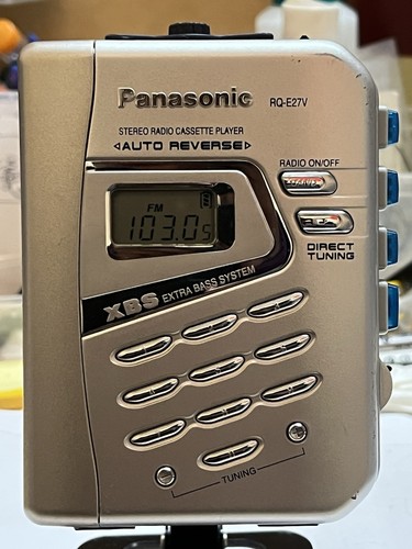 Panasonic portable cassette - panasonic,