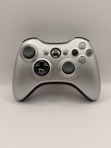 Manette sans fil silver xbox - fil,