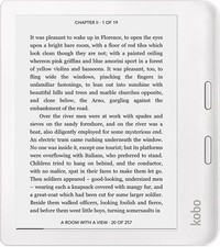 Kobo Libra 2 7" White/White Waterproof eBook Reader 32GB N418 Display