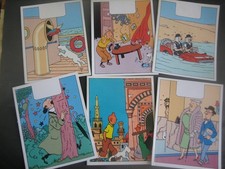 Lot de 6 cahiers Tintin Côte
