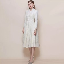 Robe Blanche Élégant en