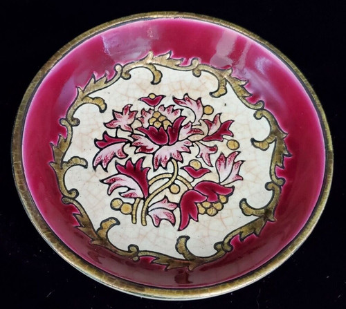 Vintage emaux longwy french - emaux,