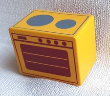 GAZINIERE JAUNE ET MARRON