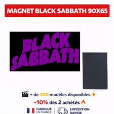 Magnet Black Sabbath 90x65 mm
