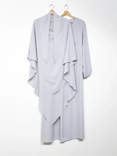 Abaya khimar femme gris - femme,