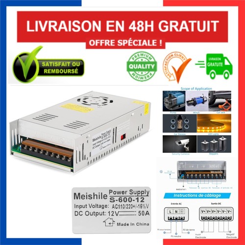 Alimentation découpage 12v - alimentation, à