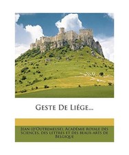 Geste de Liege., Jean