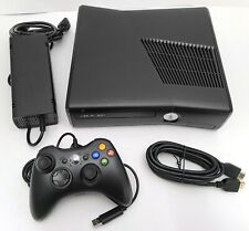 Microsoft Xbox 360S Black XBOX 360 SLIM Video Game Console System Bundle Set Kit