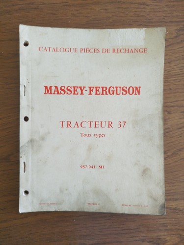 Massey ferguson tracteur - tracteur, 37