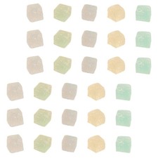  Breloques en forme de Cube de sucre Noctilucence, 30 pièces, Cube lumineux,