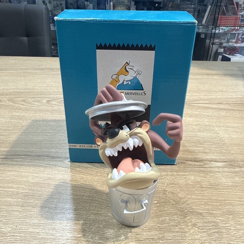 Figurine taz poubelle demons - taz, &