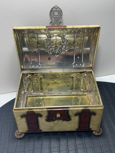 Ancienne boîte métallique - boîte,