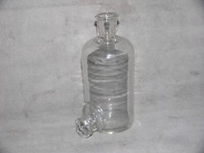 Antique 19th Century Blown Glass Pharmacy Laboratory Bottle
