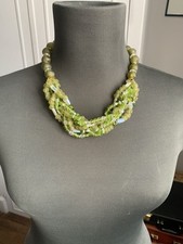 collier perles de verres Gahna