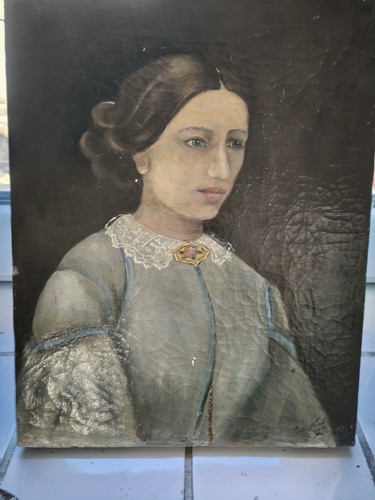 Peinture ancienne huile sur - peinture,