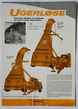 leaflet brochure Ugerlose mower plague siloer tractor
