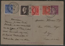 FRANCE:  "entiers postaux"