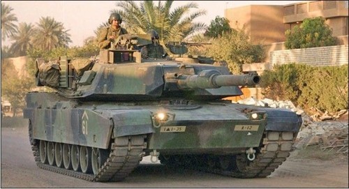 M1a1 abrams mbt - 1/72,