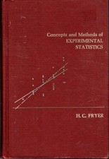 Concepts and methods of experimental statistics Fryer, Holly Claire