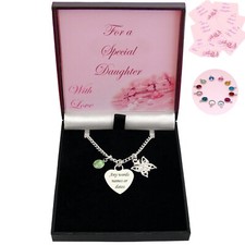 Collier Papillon Avec Pierre