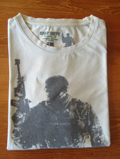 T-SHIRT  TSHIRT BLANC CALL OF