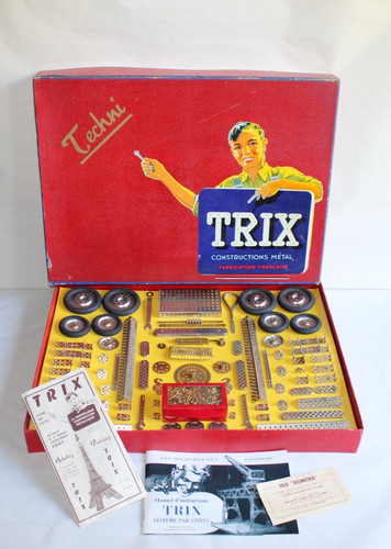 Ancien jouet coffret techni - coffret,