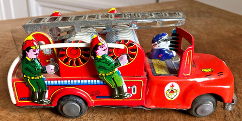 Camion pompier tôle - pompier,