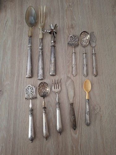 Lot couverts service ancien - lot,