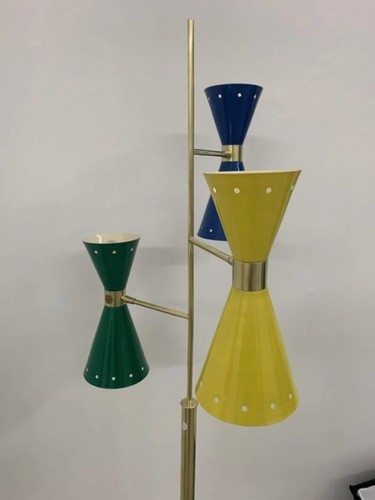 Lampadaire trépied diabolo - trépied,