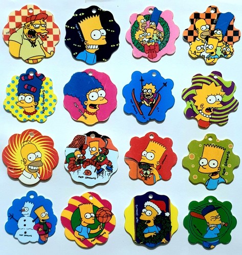 Simpsons tazos croky - -,