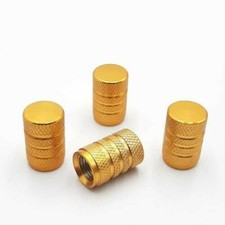 bouchons valve strié doré