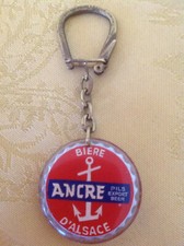 Ancien porte-clef rond ANCRE