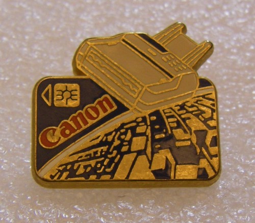 Pin canon imprimante carte a - pin's,