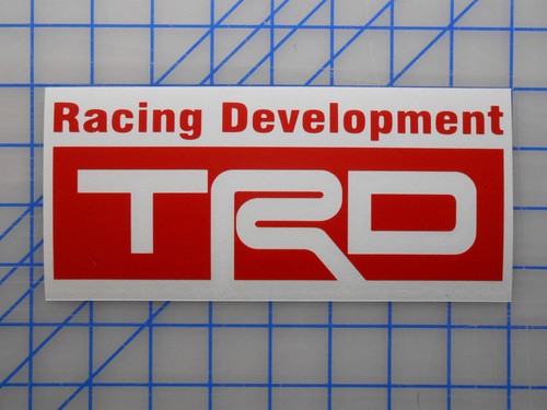 Autocollant trd racing - autocollant,