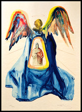 Salvador Dali Litographie COA