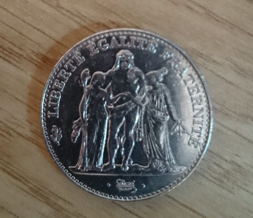 Piece francs hercules - piece,