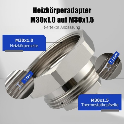 Adaptateur vanne oventrop - de,