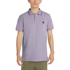 Timberland Polo pour Homme Printed Logo Millers River Violet