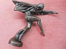 Max Le Verrier Patinated Metal Car Mascot - Sadi  1930's  Signed