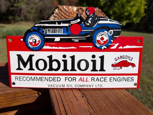 Porcelain mobiloil gargoyle - mobiloil,